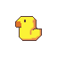 Duck pixel art