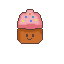 Muffin pixel art